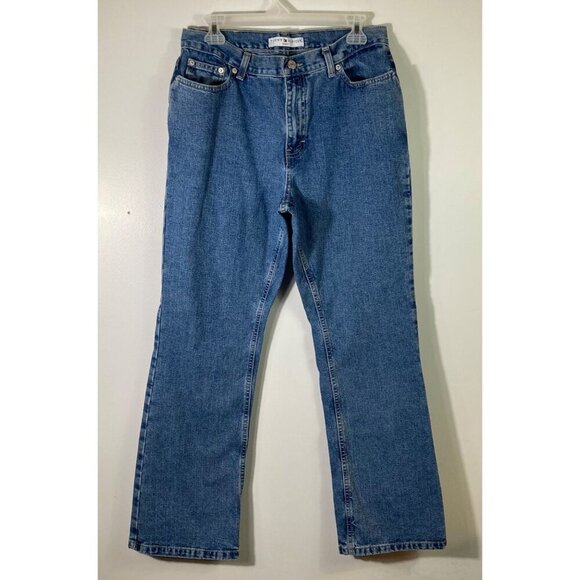 Tommy Hilfiger Denim - Womens Vintage Tommy Hilfiger High Rise Boot Cut Jeans Blue 31"